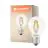 Ledvance Classic LED E27 Pear Filament Clear 3.4W 470lm - 827 Extra Warm White | Replaces 40W