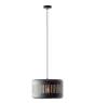 Brilliant Tyas Pendant Metal Black Gold | 380mm - Suitable for 1x E27