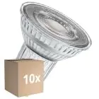Multipack 10x Ledvance LED Spot GU10 PAR16 6.1W 575lm 60D - 927 Extra Warm White | Best Colour Rendering - Dimmable - Replaces 80W